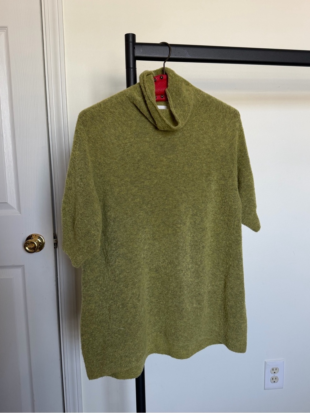Christian Wijnants Virgin Wool Green Top Medium